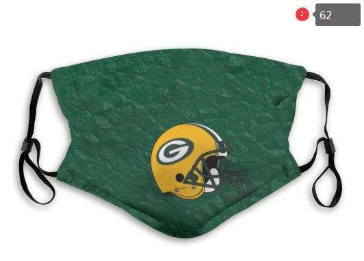 NFL Green Bay Packers #11 Dust mask with filter
